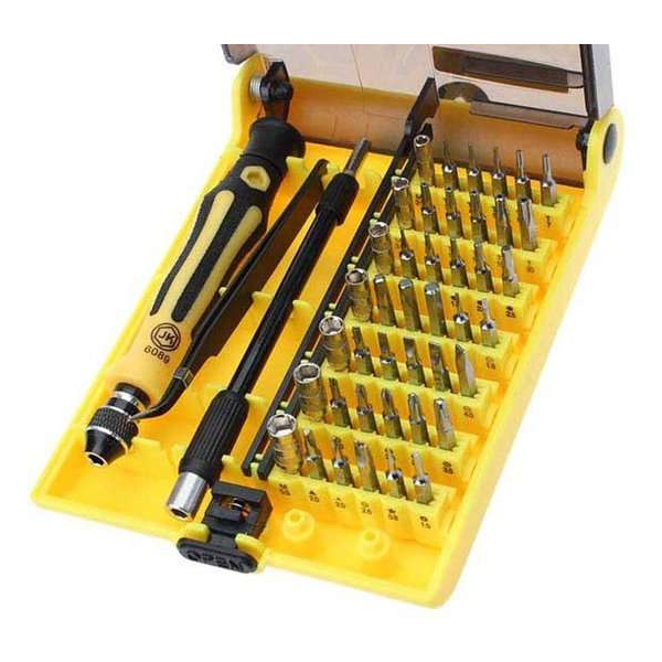 MMOBIEL Jackly 6089B - Precisie Reparatieset - 45-delig - inclusief Flexibel Verlengstuk MMOBIEL Jackly 6089B - Precisie Reparatieset - 45-delig - inclusief Flexibel Verlengstuk