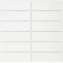 0,86m² - Mozaiek Tegels - Barcelona Rechthoek Wit mat 4,5x14,5cm