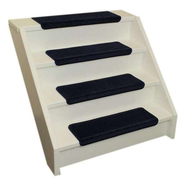 Pakket 15x Elite Soft Donker Blauwe Rechte Trapmatten 62x19x3,5 Pakket 15x Elite Soft Donker Blauwe Rechte Trapmatten 62x19x3,5