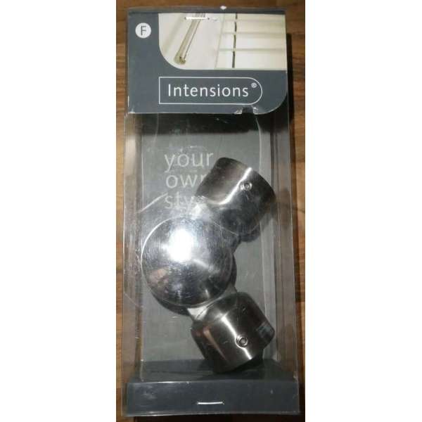 Intensions flexibel bocht in RVS-kleur voor trapleuning - 38mm Intensions flexibel bocht in RVS-kleur voor trapleuning - 38mm