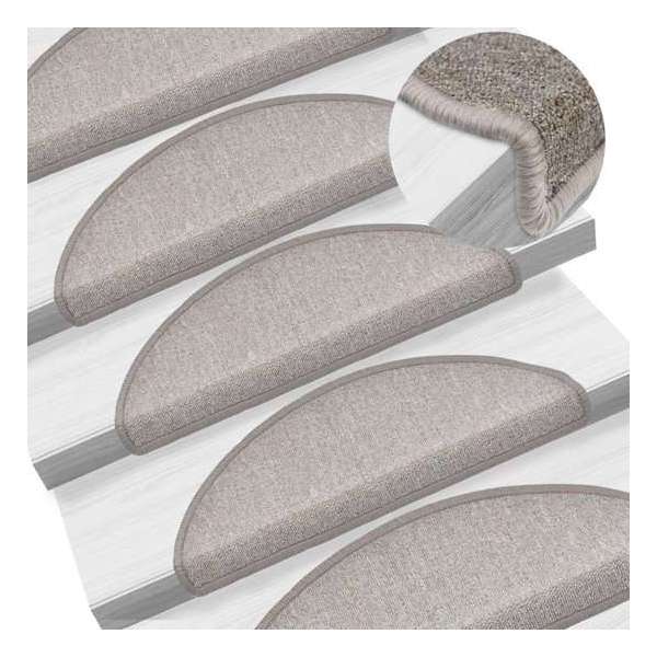 15 st Trapmatten 65x24x4 cm taupe 15 st Trapmatten 65x24x4 cm taupe