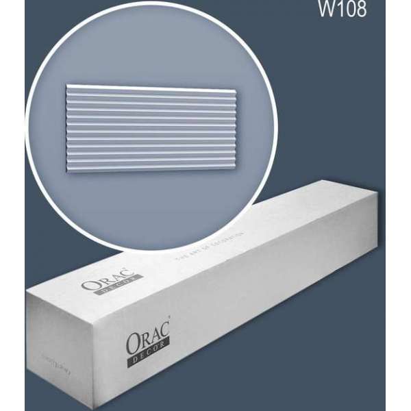 Orac Decor W108-box MODERN ZIGZAG 1 doos 13 stukken 3d muurpaneel 26 m Orac Decor W108-box MODERN ZIGZAG 1 doos 13 stukken 3d muurpaneel 26 m