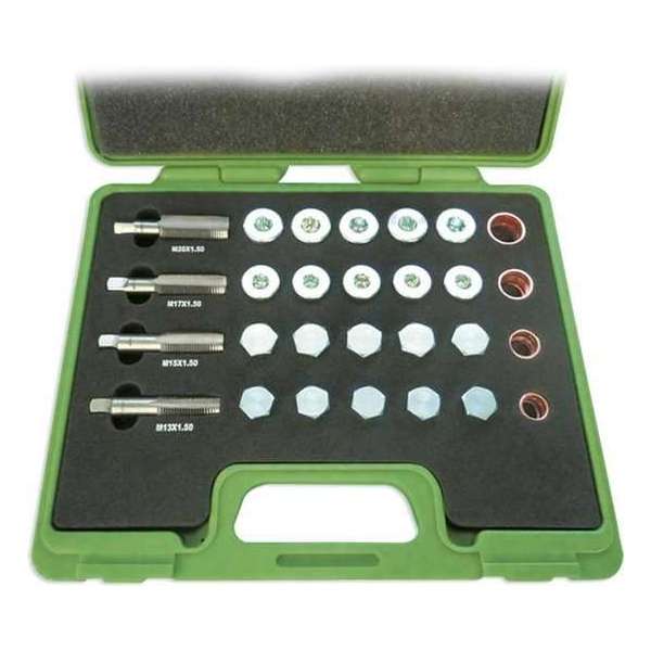 JBM Tools | Olieaftapplug reparatie set JBM Tools | Olieaftapplug reparatie set