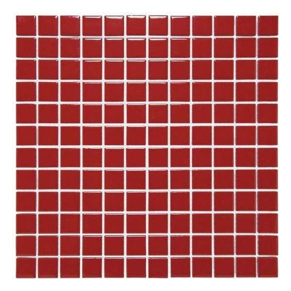 0,90m² - Mozaiek Tegels - Barcelona Vierkant Rood 2,3x2,3 0,90m² - Mozaiek Tegels - Barcelona Vierkant Rood 2,3x2,3