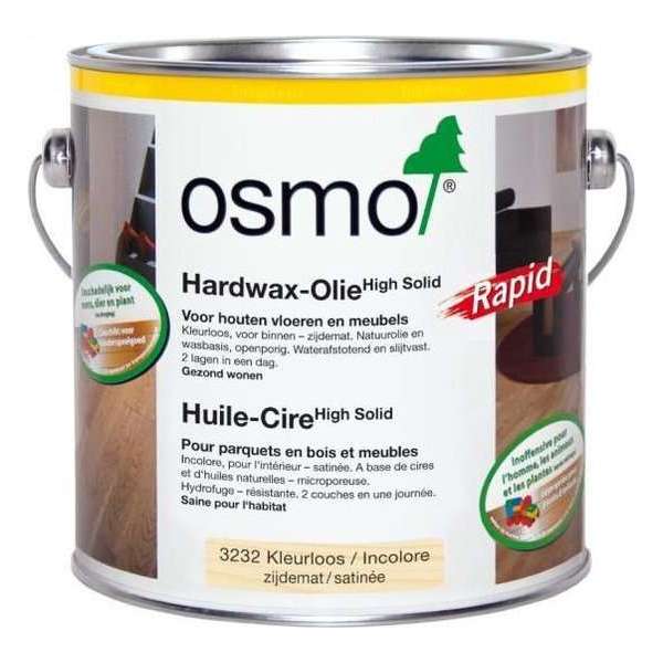 Osmo 3232 Hardwaxolie Rapid Zijdemat - 10 liter Osmo 3232 Hardwaxolie Rapid Zijdemat - 10 liter
