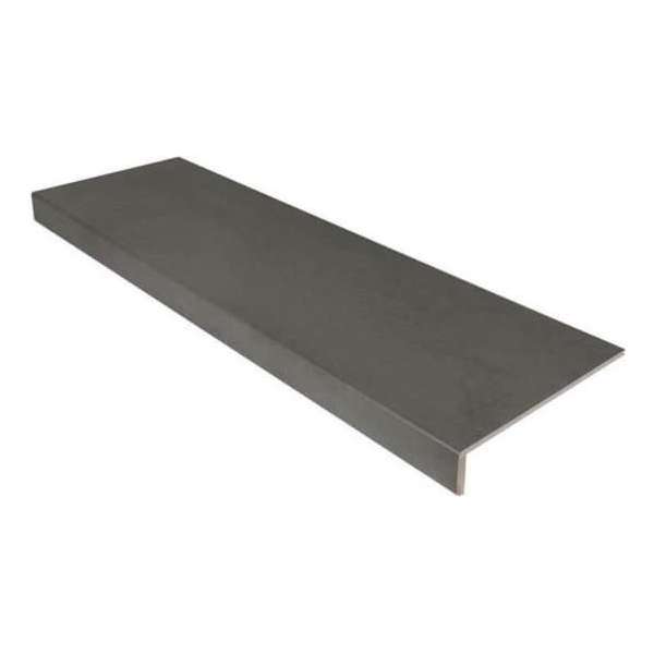 Maestro Steps -* SET VAN 13 TREDEN ! Traprenovatie - Overzettrede met neus | Laminaat | Betonlook Dark Grey Stone | 130 x 38 cm Maestro Steps -* SET VAN 13 TREDEN ! Traprenovatie - Overzettrede met neus | Laminaat | Betonlook Dark Grey Stone | 130 x 38 cm