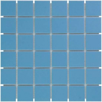 0,95m² - Mozaiek Tegels - Barcelona Vierkant Blauw 4,8x4,8