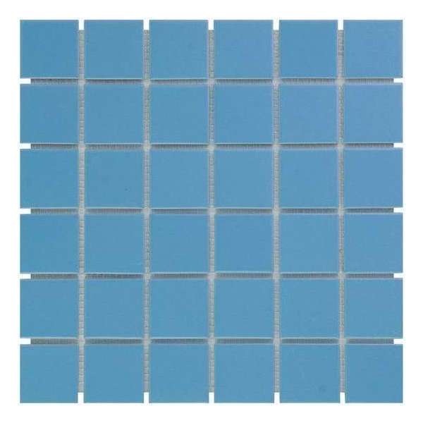 0,95m² - Mozaiek Tegels - Barcelona Vierkant Blauw 4,8x4,8 0,95m² - Mozaiek Tegels - Barcelona Vierkant Blauw 4,8x4,8