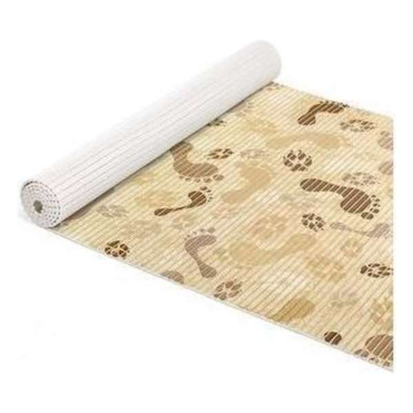 Antislipmat - Anti slip - PVC - 65x50cm - Voetstappen Antislipmat - Anti slip - PVC - 65x50cm - Voetstappen
