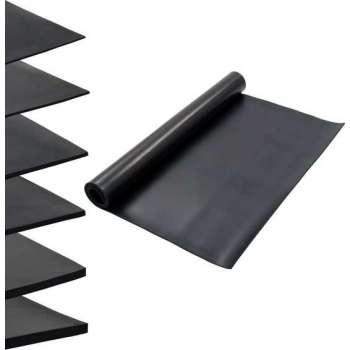 Vloermat anti-slip 6 mm 1,2x2 m rubber glad