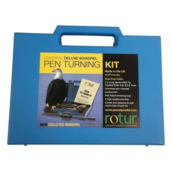 Rotur Universal Deluxe Mandrel Pen Turning Kit MK2 Rotur Universal Deluxe Mandrel Pen Turning Kit MK2