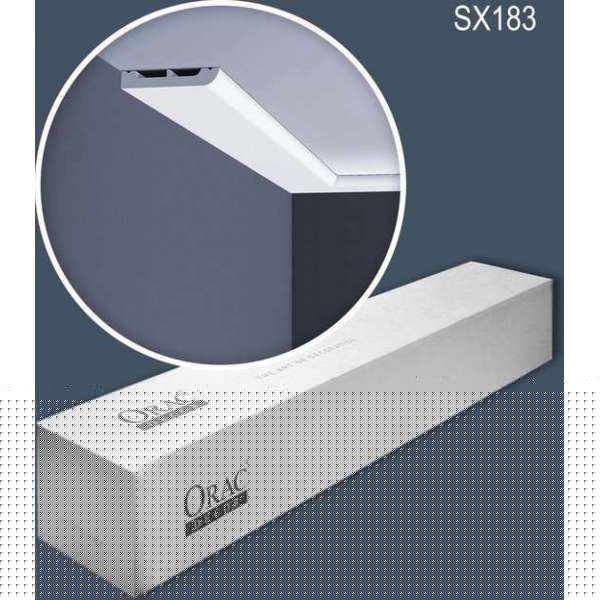 Orac Decor SX183-box AXXENT CASCADE 1 doos 34 stukken Plint 68 m Orac Decor SX183-box AXXENT CASCADE 1 doos 34 stukken Plint 68 m