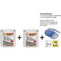 HG tegel en natuursteen olie- en vetvlekken absorbeerder (product 42)  - 2 stuks - Gratis Knijpkat - Gratis Zaklamp