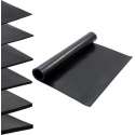 Vloermat anti-slip 12 mm 1,2x2 m rubber glad