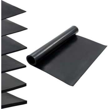 Vloermat anti-slip 12 mm 1,2x2 m rubber glad