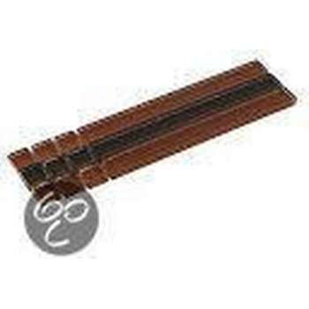 Listello Stick mozaiek bruin 4,8x19,5 cm -  Bruin Prijs per 1 stuk.