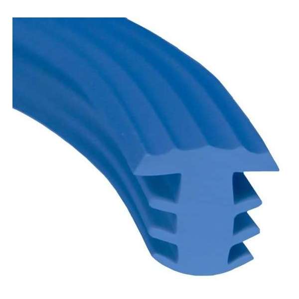 Traptrede Profiel Rubber Blauw, 25 Meter
