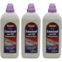 3 x 1.5L tecur noble laminaat en PVC-vloeronderhoud, laminaatonderhoud laminaatreiniger