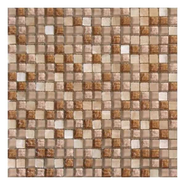 Alfa Mosaico Mozaiek Illusion mix wit-zand glas/marmer 1,5x1,5x0,8 cm - Mix, Wit, Bruin Prijs per 1 matje. Alfa Mosaico Mozaiek Illusion mix wit-zand glas/marmer 1,5x1,5x0,8 cm - Mix, Wit, Bruin Prijs per 1 matje.