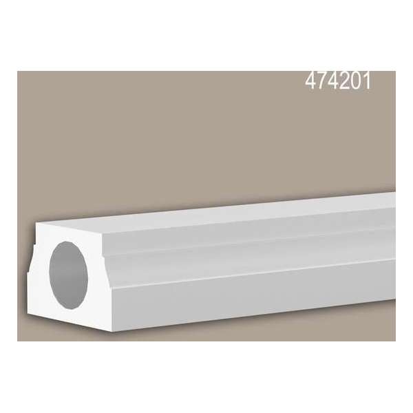 Balustradegrondstuk Profhome 474201 Exterieur lijstwerk Balustrade Gevelelement neo-classicisme stijl wit 3 m Balustradegrondstuk Profhome 474201 Exterieur lijstwerk Balustrade Gevelelement neo-classicisme stijl wit 3 m