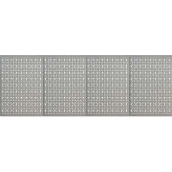 vidaXL Gaatjespanelen wandgemonteerd 4 st 40x58 cm staal  VDXL_145350