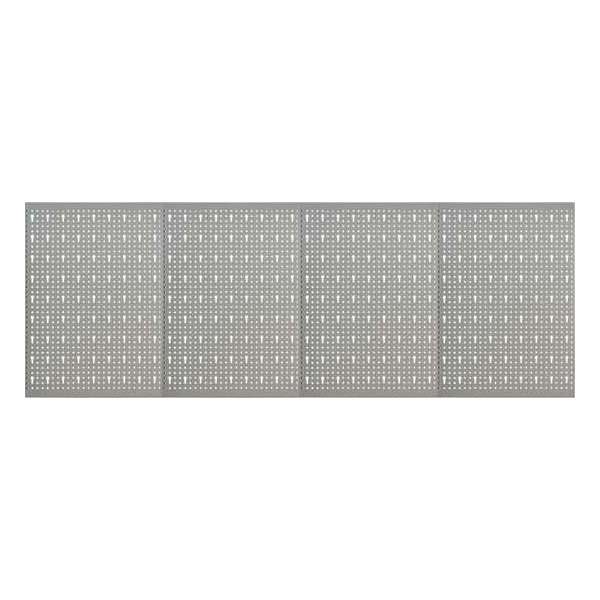 vidaXL Gaatjespanelen wandgemonteerd 4 st 40x58 cm staal VDXL_145350 vidaXL Gaatjespanelen wandgemonteerd 4 st 40x58 cm staal VDXL_145350