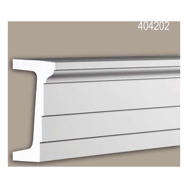 Architraaf Profhome 404202 Gevel profiel Lijstwerk Exterieur lijstwerk modern design wit 2 m Architraaf Profhome 404202 Gevel profiel Lijstwerk Exterieur lijstwerk modern design wit 2 m