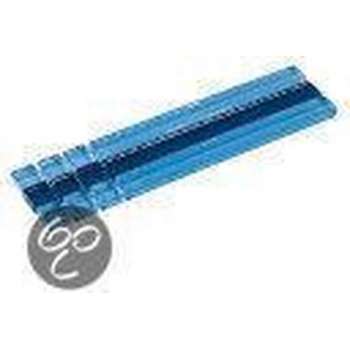 Listello Stick mozaiek blauw 4,8x19,5 cm -  Blauw Prijs per 1 stuk.