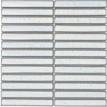 The Mosaic Factory Sevilla mozaïektegel 2x14.5x0.8cm voor wand kitkat finger Keramiek Wit