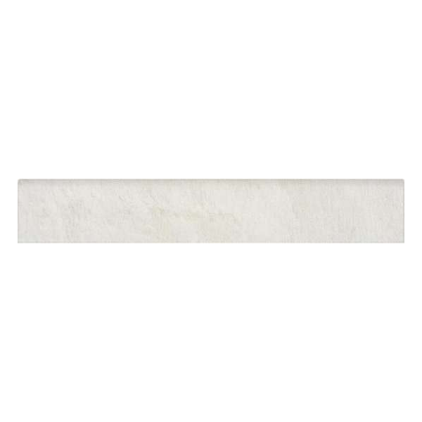 Keramische tegelplint Skirting Louza White Smoke 10x60 Woodson and Stone wit
