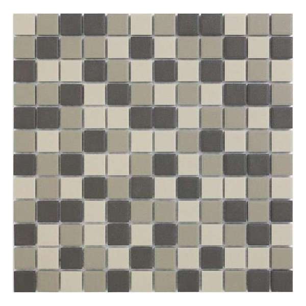 0,9m² -Mozaiek London Vierkant Grijs mix 2,3x2,3 0,9m² -Mozaiek London Vierkant Grijs mix 2,3x2,3