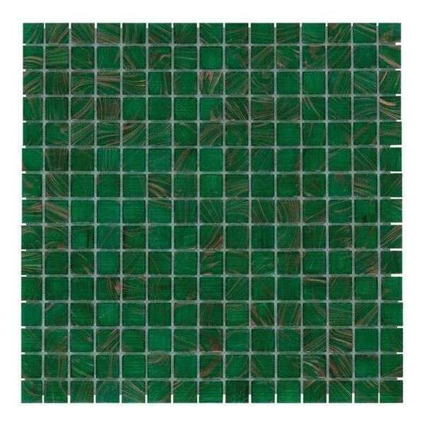 1,04m² - Mozaiek Tegels - Amsterdam Vierkant Midden Groen 2x2 1,04m² - Mozaiek Tegels - Amsterdam Vierkant Midden Groen 2x2