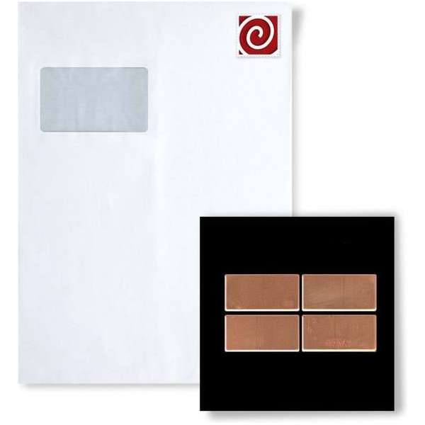 Mozaïek STAAL S-Bauhaus-CM Collectie Bauhaus gewalst koper Mozaïek STAAL S-Bauhaus-CM Collectie Bauhaus gewalst koper
