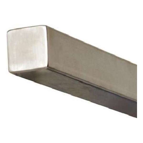 RVS Trapleuning Vierkant 100 cm zonder houders RVS Trapleuning Vierkant 100 cm zonder houders