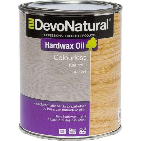 Devonatural Hardwax Oil Kleurloos / hardwaxolie - 5 Liter Devonatural Hardwax Oil Kleurloos / hardwaxolie - 5 Liter