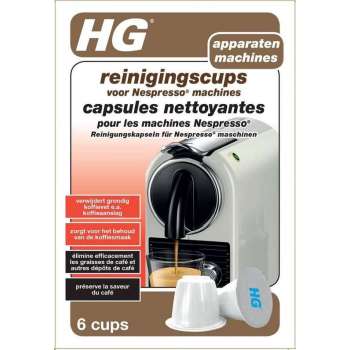 Reinigingscups Nespresso machines - HG