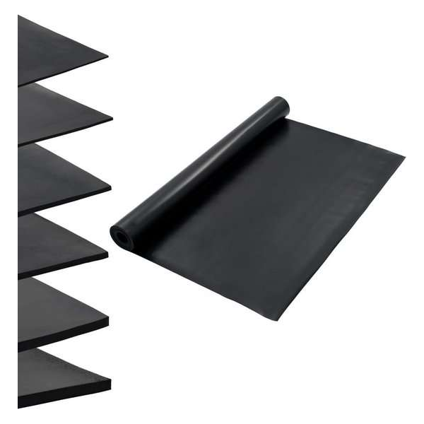 Vloermat anti-slip 2 mm 1,2x5 m rubber glad Vloermat anti-slip 2 mm 1,2x5 m rubber glad