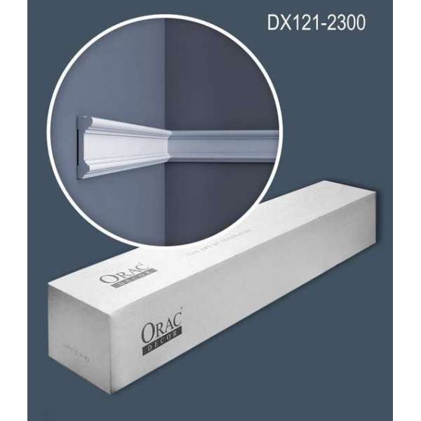 1 doos 16 Deuromlijstingen Origineel Orac Decor DX121-2300 LUXXUS Multifunctionele profielen Wandlijsten Plinten 36.8 m 1 doos 16 Deuromlijstingen Origineel Orac Decor DX121-2300 LUXXUS Multifunctionele profielen Wandlijsten Plinten 36.8 m