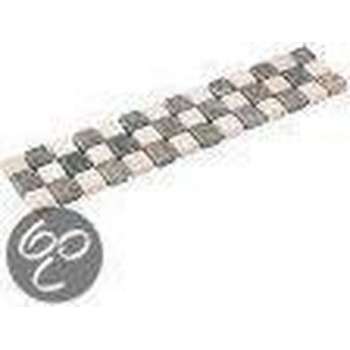 Listello Mozaiek bruno 5,0x23,5 cm -  Bruin Prijs per 1 stuk.