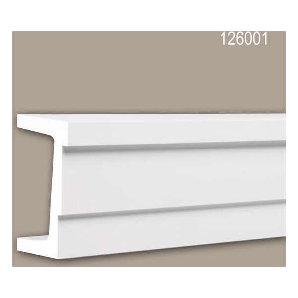 Architraaf 126001 Profhome Deuromlijsting modern design wit 2 m Architraaf 126001 Profhome Deuromlijsting modern design wit 2 m