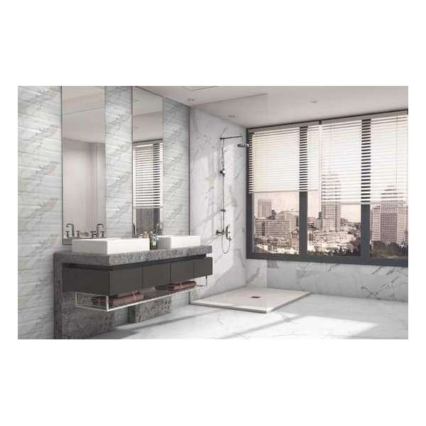 1,13m² - vloer- en wandtegels Statuario Glans 75x75cm 1,13m² - vloer- en wandtegels Statuario Glans 75x75cm