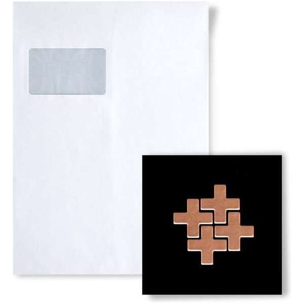 Mozaïek STAAL S-Swiss Cross-CM Collectie Swiss Cross gewalst koper Mozaïek STAAL S-Swiss Cross-CM Collectie Swiss Cross gewalst koper