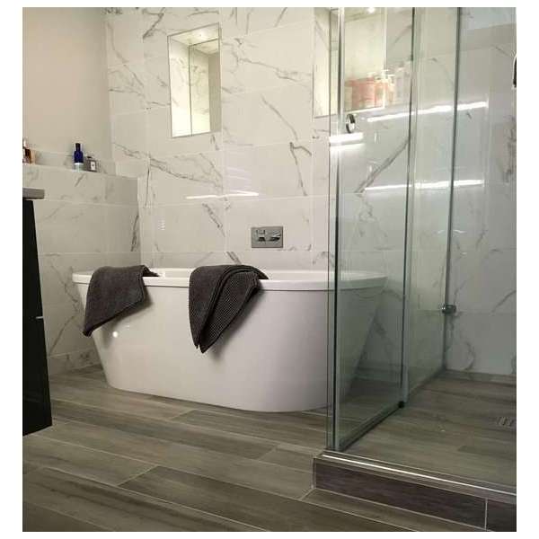 1,08m² - vloer- en wandtegels Statuario Glans 30x60cm