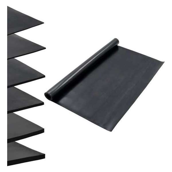Vloermat anti-slip 3 mm 1,2x2 m rubber glad Vloermat anti-slip 3 mm 1,2x2 m rubber glad