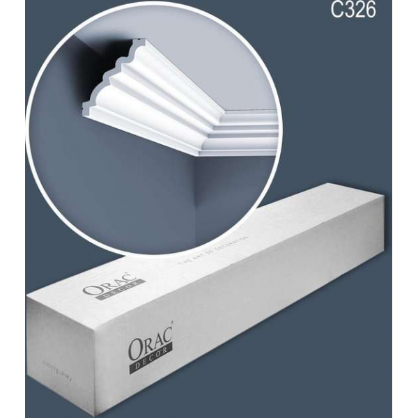 Orac Decor C326-box LUXXUS MANOIR 1 doos 15 stukken Kroonlijst 30 m Orac Decor C326-box LUXXUS MANOIR 1 doos 15 stukken Kroonlijst 30 m