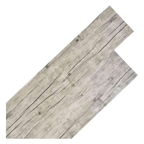 Vloerplanken 5,26 m² 2 mm PVC washed eiken Vloerplanken 5,26 m² 2 mm PVC washed eiken