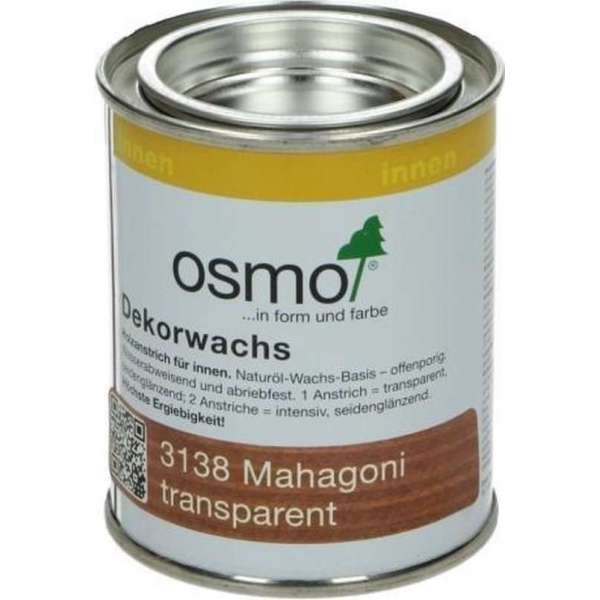 OSMO Decorwas TR3138 Mahonie 0,125L OSMO Decorwas TR3138 Mahonie 0,125L
