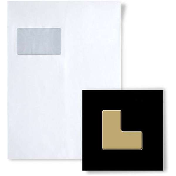 Mozaïek STAAL S-Kink-Ti-GM Collectie Kink titaan Gold hoogglanzend Mozaïek STAAL S-Kink-Ti-GM Collectie Kink titaan Gold hoogglanzend