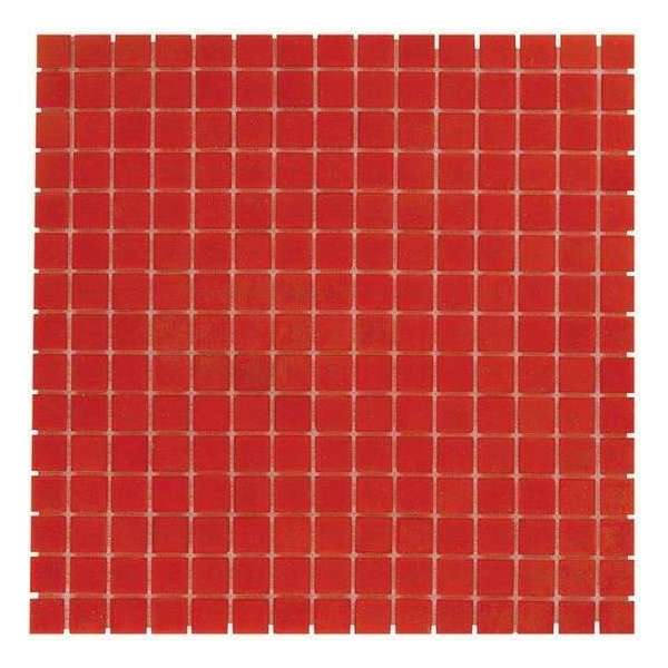 1,04m² - Mozaiek Tegels - Amsterdam Vierkant Red 2x2 1,04m² - Mozaiek Tegels - Amsterdam Vierkant Red 2x2