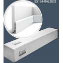 Orac Decor SX184-RAL9003-box AXXENT CASCADE 1 doos 18 stukken Plint 36 m
